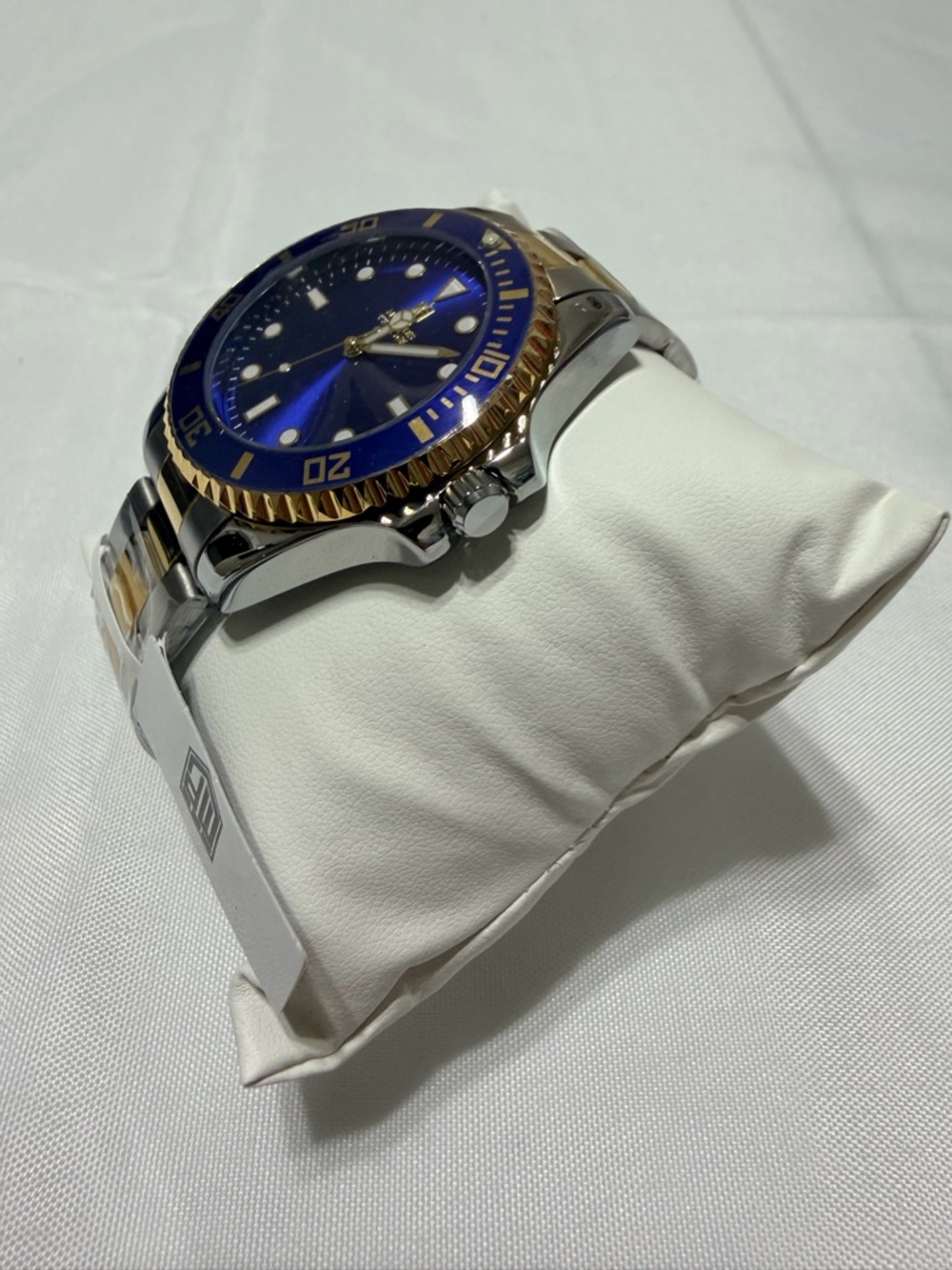 Montres Prestige by Invicta. Gold and Silver 2 tone with blue dial men’s watch - Picture 4 of 7